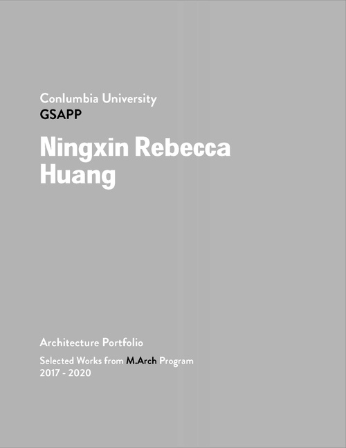 ARCH HuangNingxin SP20 Portfolio.pdf_P1_cover.jpg