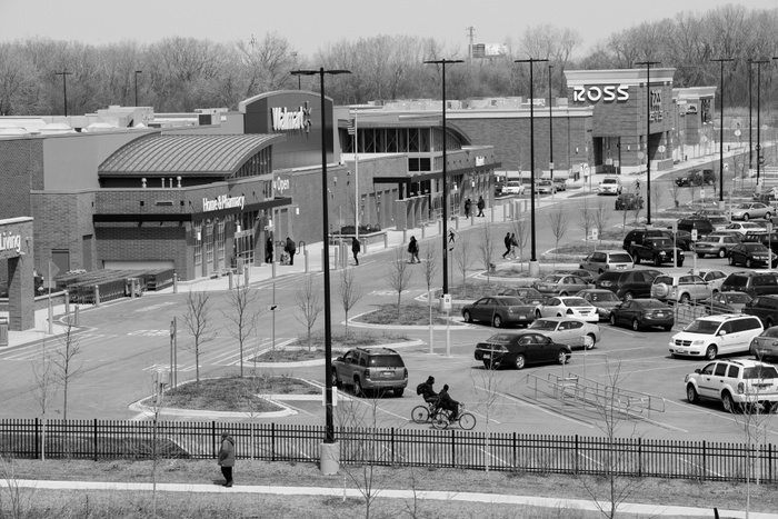 FIG. 4: New retail at the 180-acre Pullman Park site has combated the food desert in Pullman. Image courtesy of Marc PoKempner.