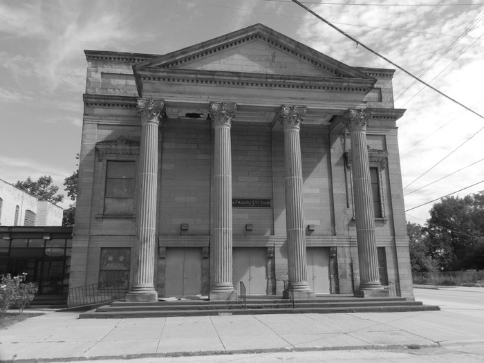 FIG. 3: Lane Metropolitan CME Church, designated as a local landmark by the Cleveland Restoration Society in 1975 and highlighted in the Cleveland Restoration Society’s 2012 survey. Photograph courtesy of the author.