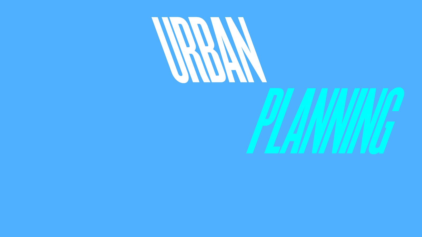 URBAN PLANNING - Columbia GSAPP