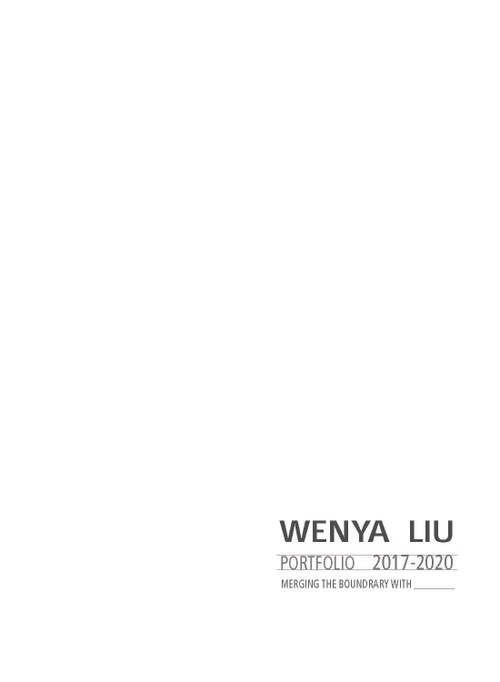 ARCH LiuWenya SP20 Portfolio.pdf_P1_cover.jpg