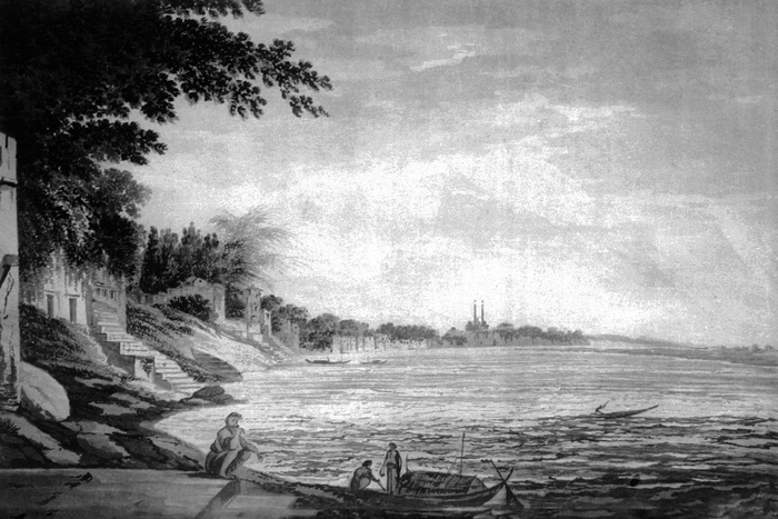 4_Banaras Ghats, Varanasi, Uttar Pradesh, William Hodges 1798.jpg