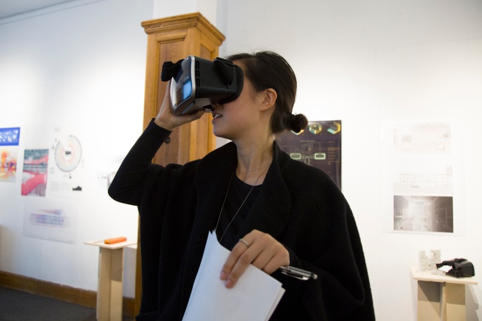 Final review including VR visualization in David Benjamin’s Advanced Architecture Studio