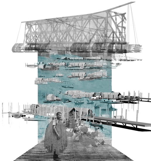 Kolkata flower market – Howrah bridge, floating flower market extension