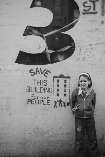 FIG. 5: Graffiti from the early 1970s well describes the ethos of New York City’s community development corporation movement and that of many early historic preservation advocates. Image is property of Pratt Center for Community Development.
