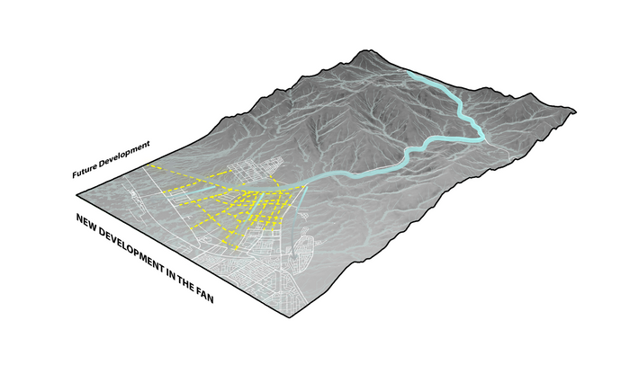 02d Conflict between masterplan and natural water flow (new development).png