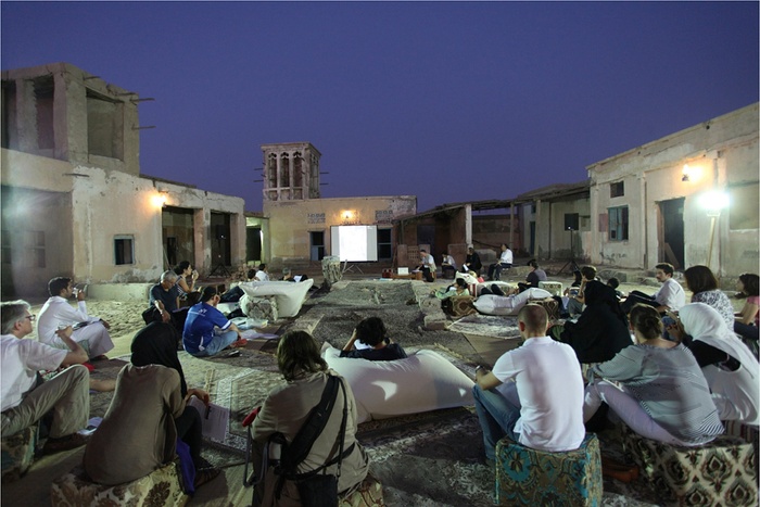 Studio-X Amman event organizat for the Sharjah Biennial, UAE