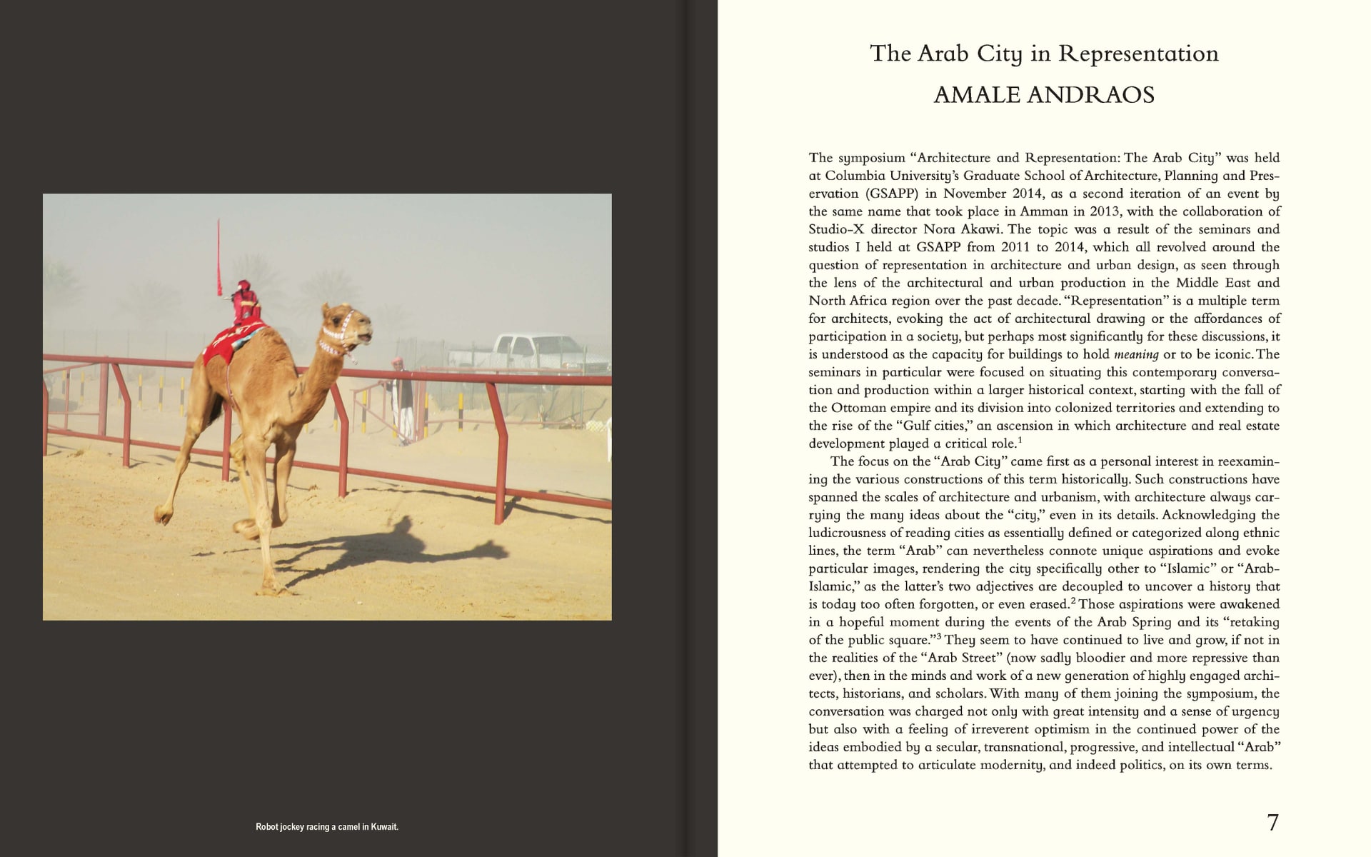 The Arab City: Architecture and Representation - Columbia GSAPP