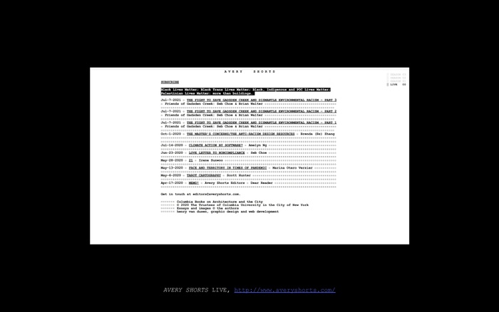 IT presentation slide: screenshot of Avery Shorts Live