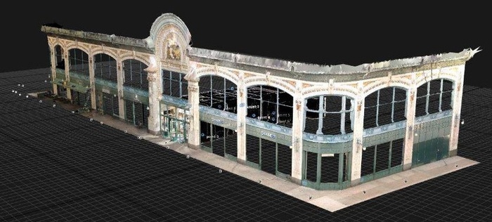 3D Scan of Audubon Ballroom