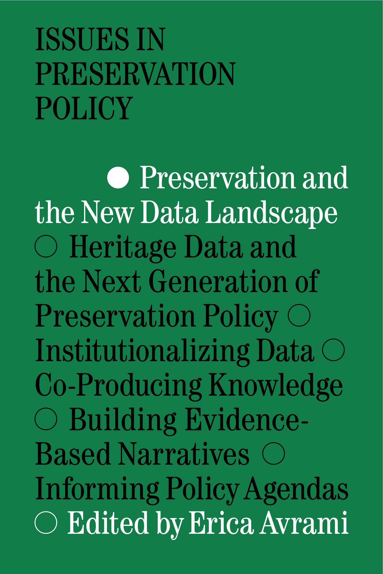 Preservation and the New Data Landscape - Columbia GSAPP