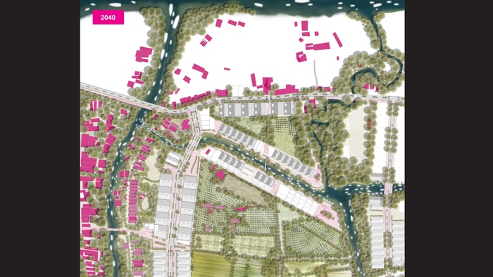 Proposed development scenario of The Urban Frame